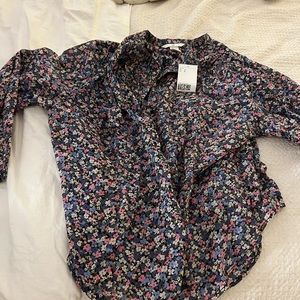 NWT floral blouse
